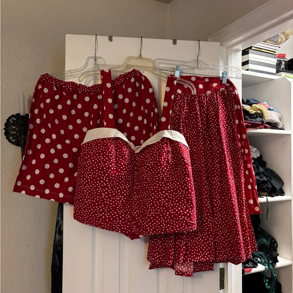 Red Polka Dot Playsuit